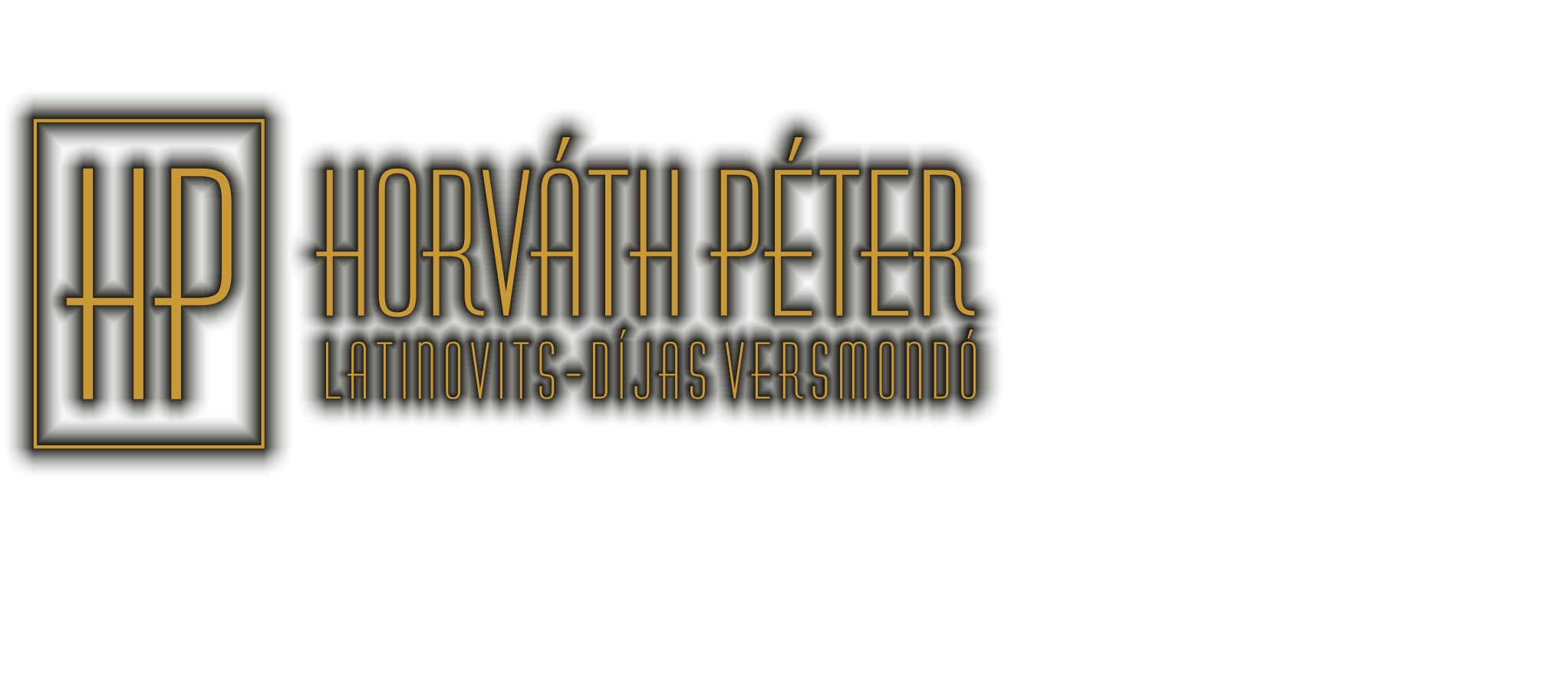 Horváth Péter versmondó, versmondó pódiumestek